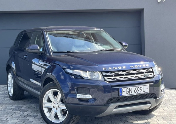 Land Rover Range Rover Evoque cena 77000 przebieg: 121500, rok produkcji 2015 z Gniezno małe 191
